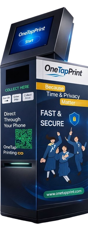 OneTapPrint Self-Service Print Kiosk Machine